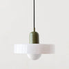 Suspension ColorLoop – Lampe suspendue Bauhaus artistique avec lumière chaude