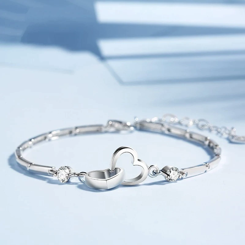 Bracelet en argent Doppelherz