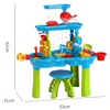SplashTower - Table à sable et à eau à 3 niveaux pour enfants