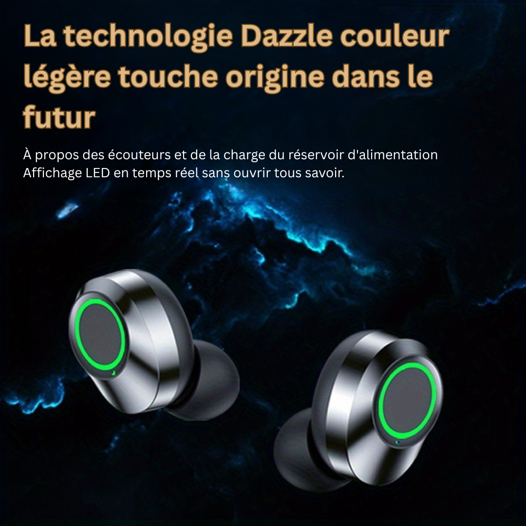 LuxeSound Pro Écouteurs Sans Fil | Casque de Sport Haute Performance avec Confort et Qualité Sonore Supérieurs