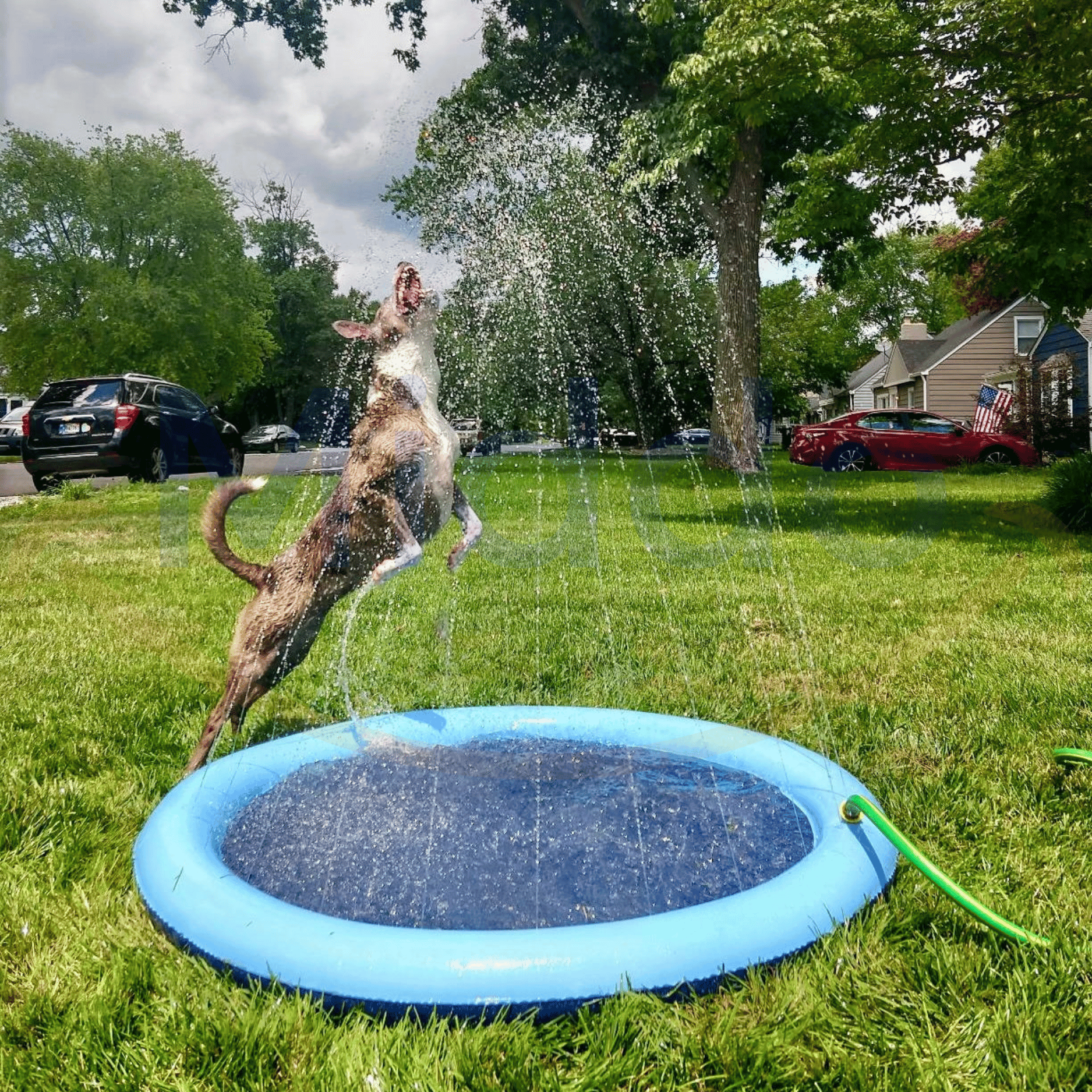 Zone de jeux avec jets d'eau – SplashZone