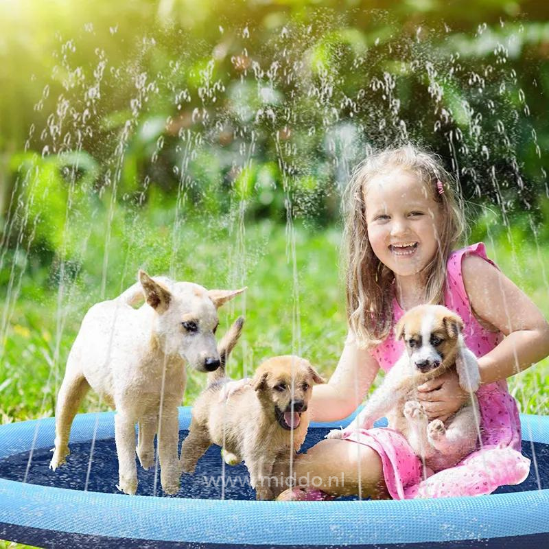 Zone de jeux avec jets d'eau – SplashZone