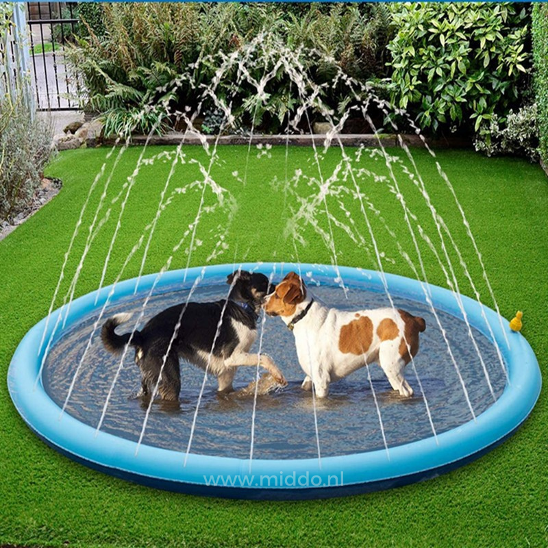 Zone de jeux avec jets d'eau – SplashZone