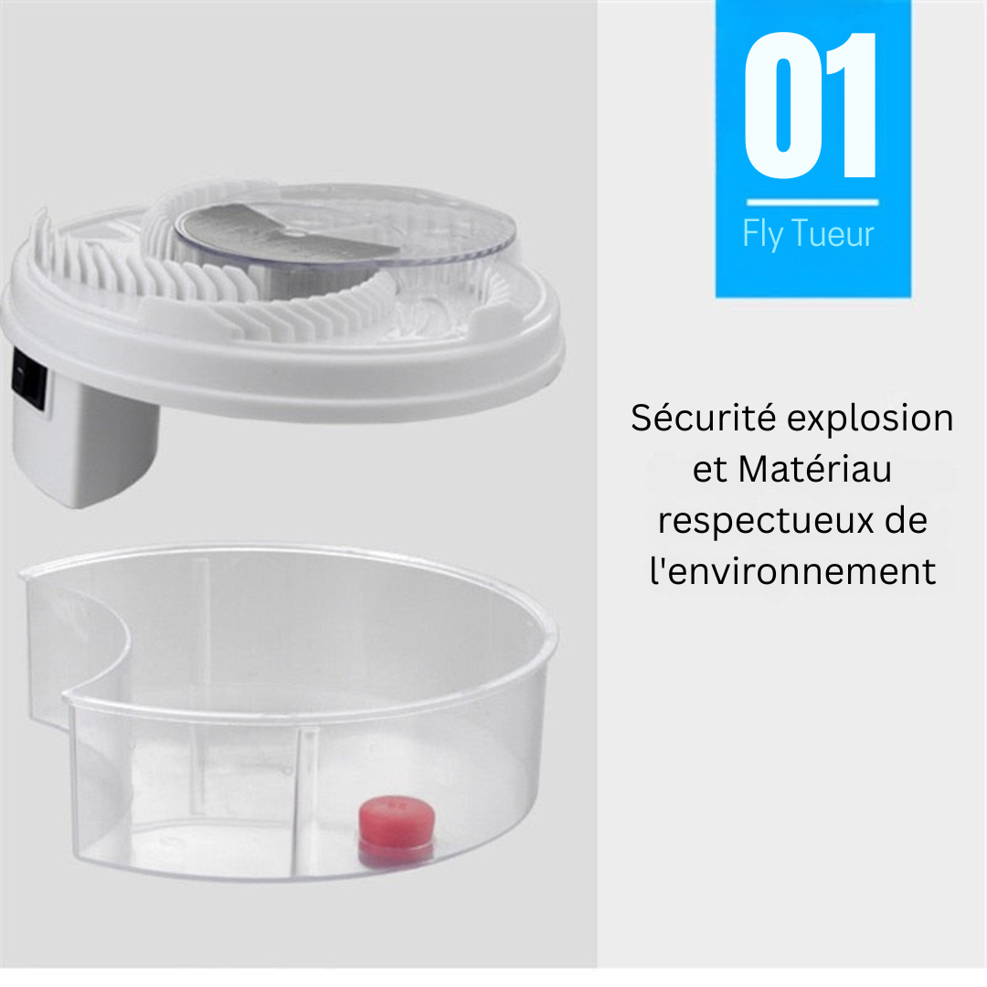 LuxFly Électrocuteur Élégant | Lutte efficace contre les insectes avec style et confort