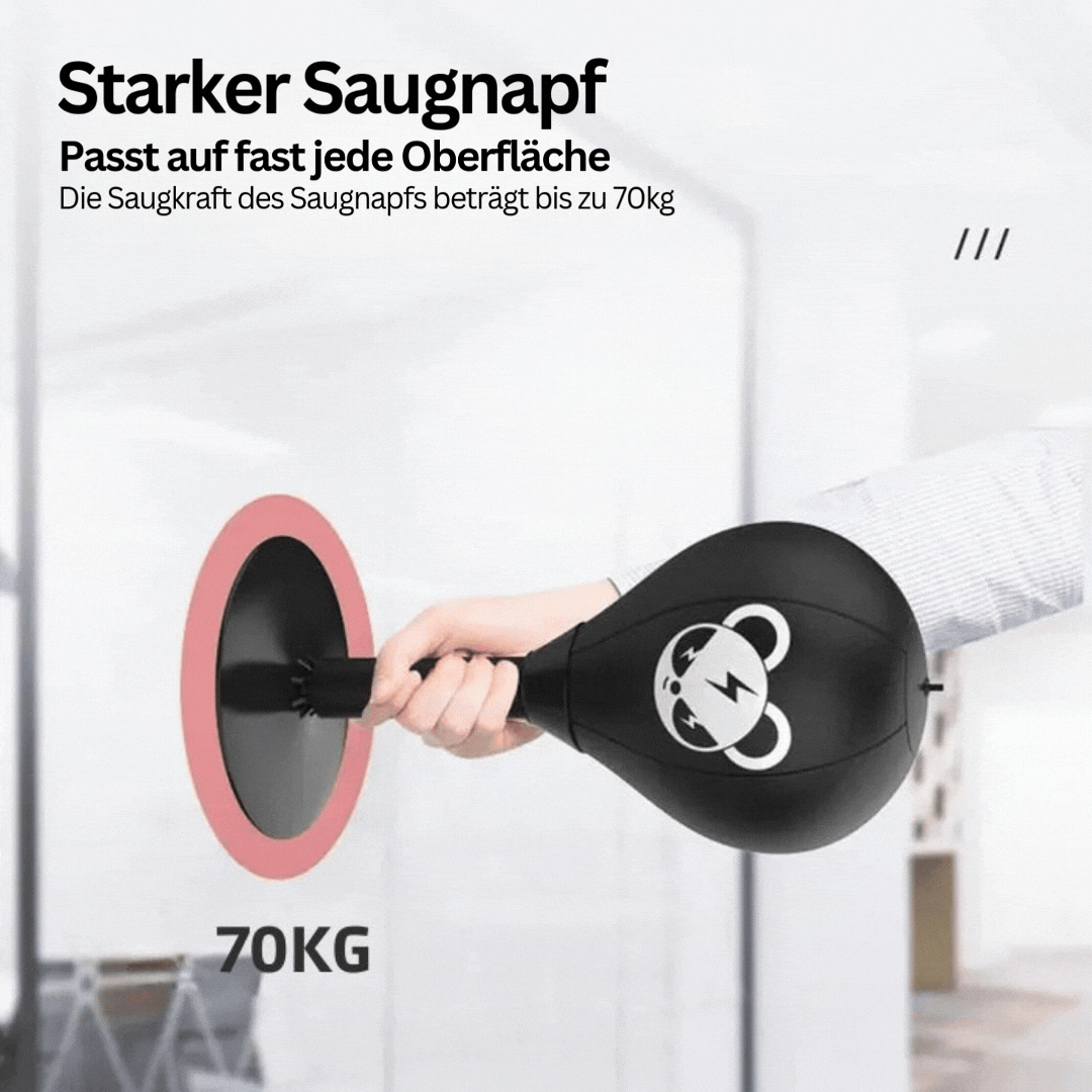 Boxball avec base à ventouse puissante – PowerStrike