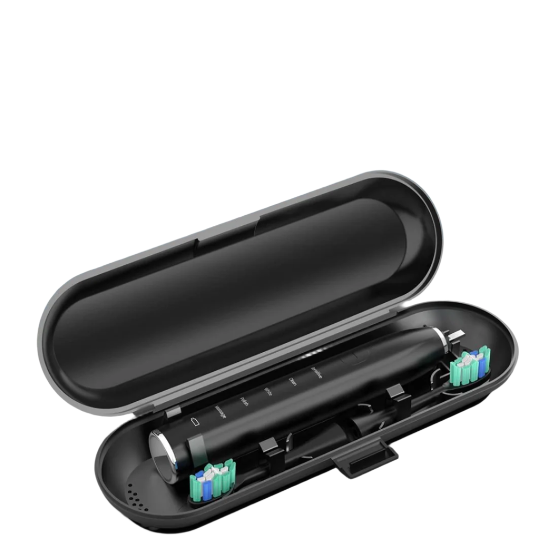 Brosse à dents sonique | Brosse à dents rechargeable avec 5 réglages et 4 poils interchangeables