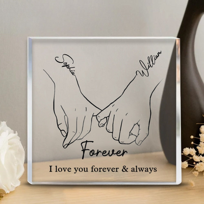 AcryLove | Une plaque acrylique personnalisée qui capture la beauté de votre amour