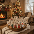 RUSTICHA – 24 Sacs en Jute pour une Présentation de Noël Naturelle