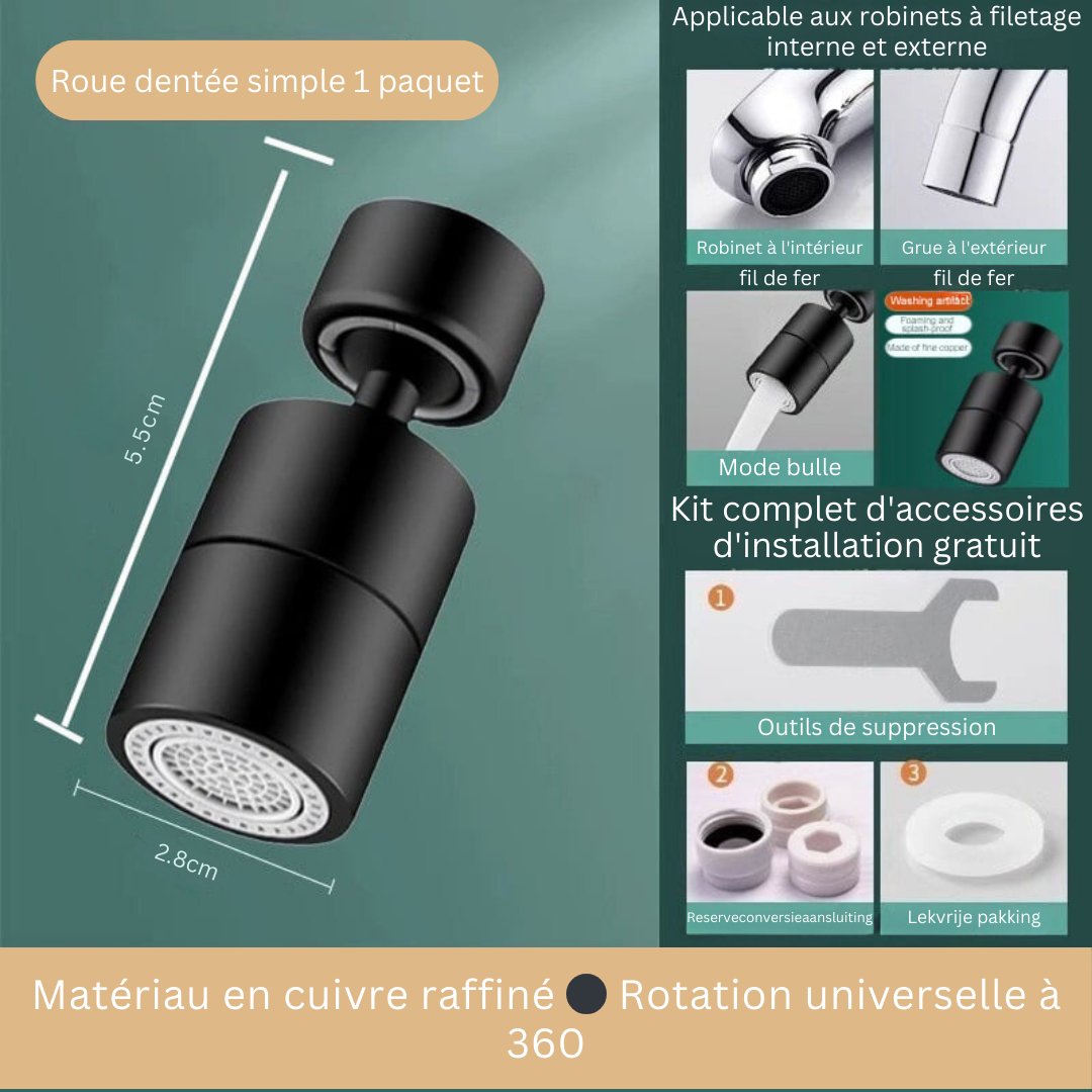 AquaGlide | Offrez à votre robinet la modernisation dont il a besoin