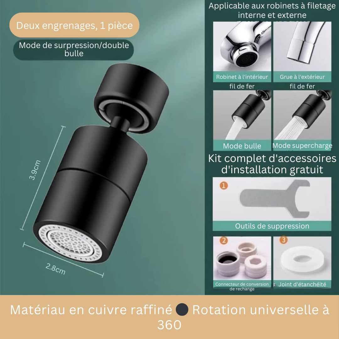 AquaGlide | Offrez à votre robinet la modernisation dont il a besoin