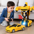 Voiture Robot Télécommandée Transformable