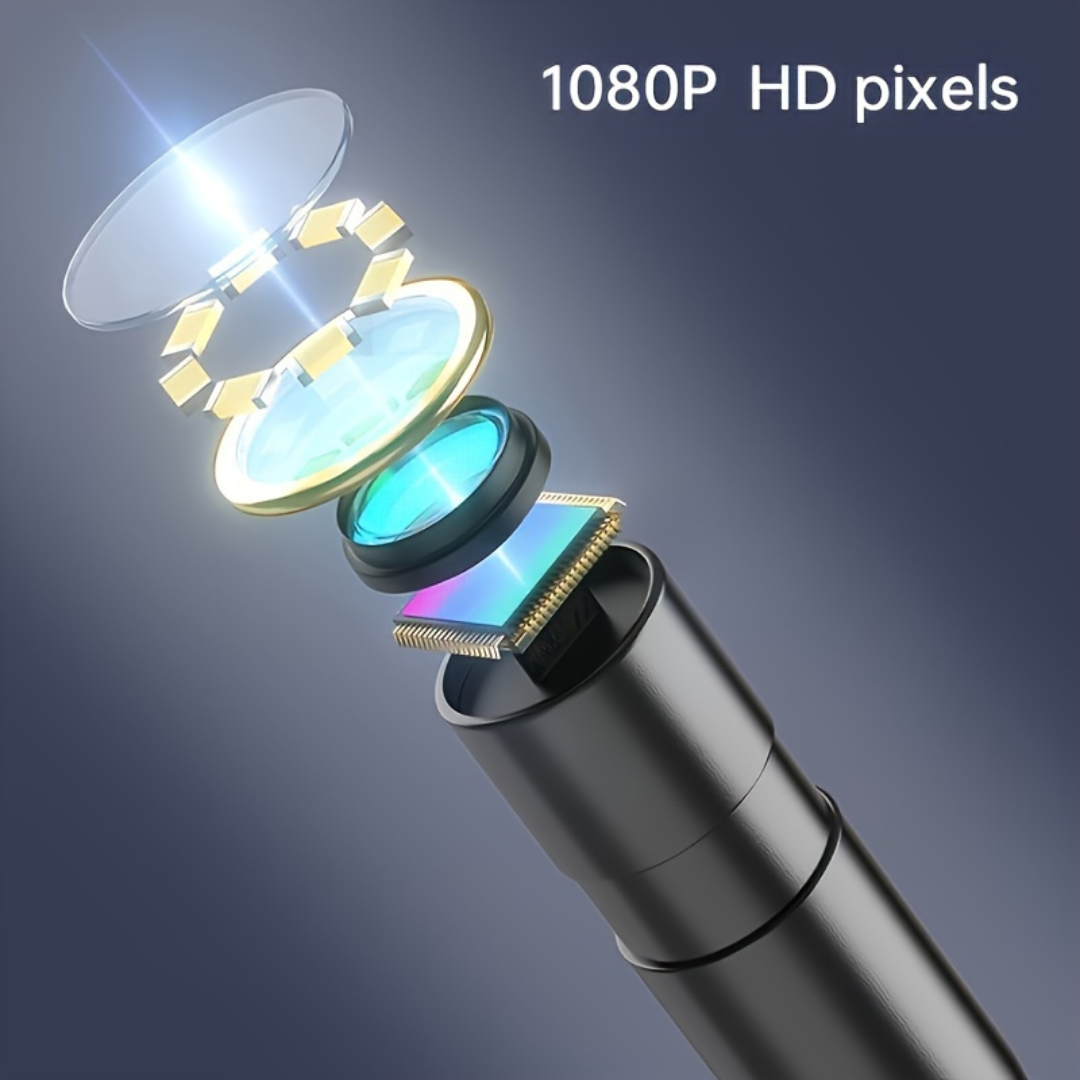 Endoscope ApexVision Elite | Endoscope industriel de 8 mm avec écran IPS de 4,3" et caméra IP67 pour des solutions de réparation automobile et de plomberie sans effort.