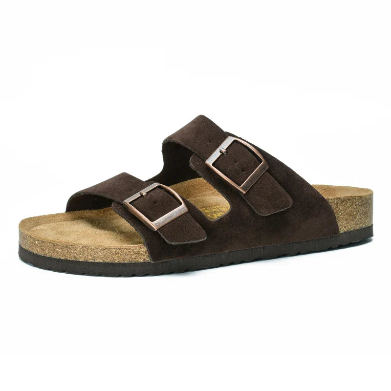 Aurelius Luxe Sandales d'été | Chaussures d'intérieur élégantes et confortables pour hommes, parfaites pour des sorties à la plage et un style décontracté, disponibles en tailles 35-46.