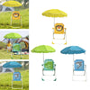 Chaise de plage pour enfants avec auvent - Pliable et parfaite pour le camping et le jardin