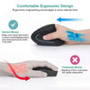 Souris Ergonomique Verticale Silentix 2.4GHz 3 Réglages DPI | Souris Ergonomique | Souris Optique Sans Fil pour Ordinateur Portable & de Bureau