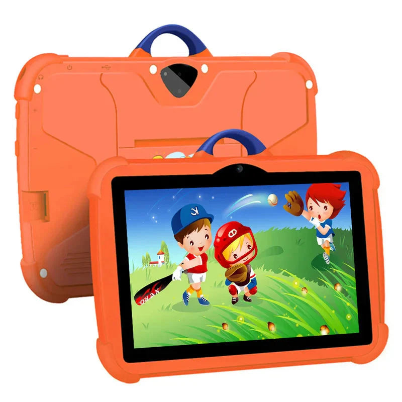 Tablette pour Enfants 7 Pouces Verte 4 Go RAM 64 Go ROM Android