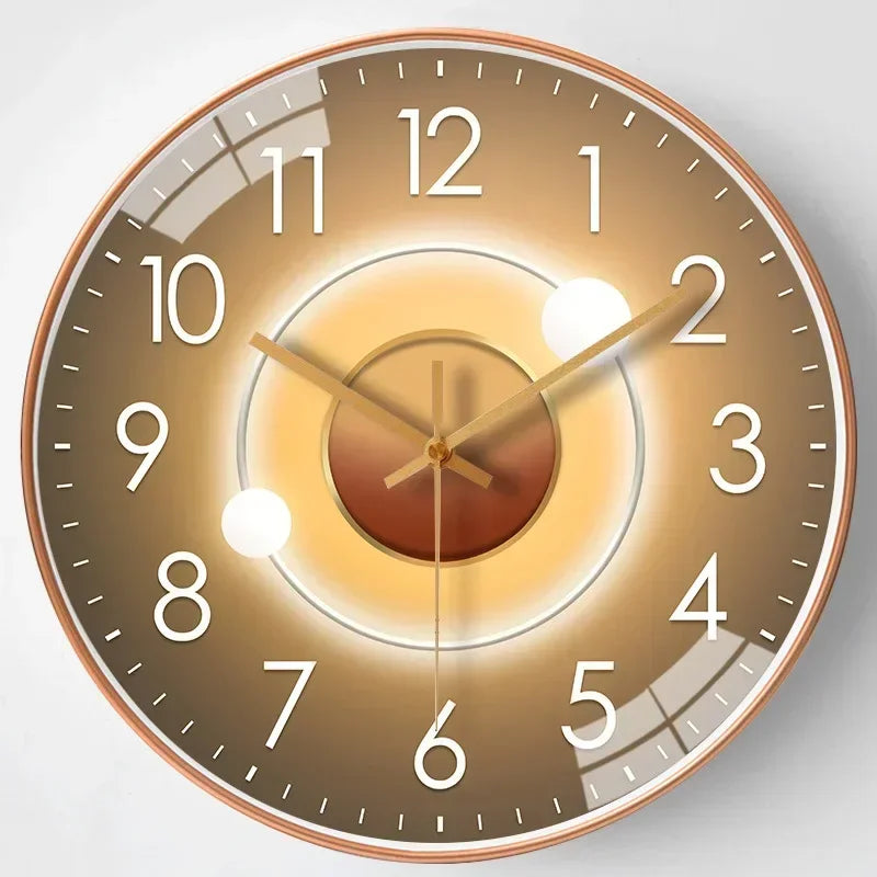 Timeless Whisper™ | Horloge Murale Classique Silencieuse | Design Non-Tictac pour Décor de Chambre et Bureau