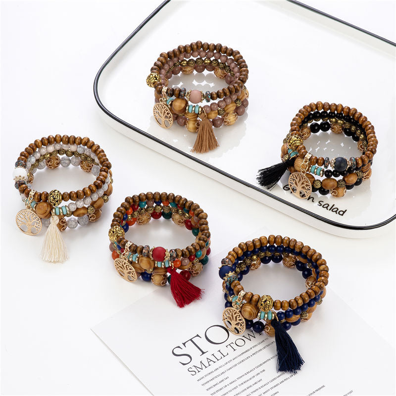 Bracelet en perles Arbre de Vie – Elowen