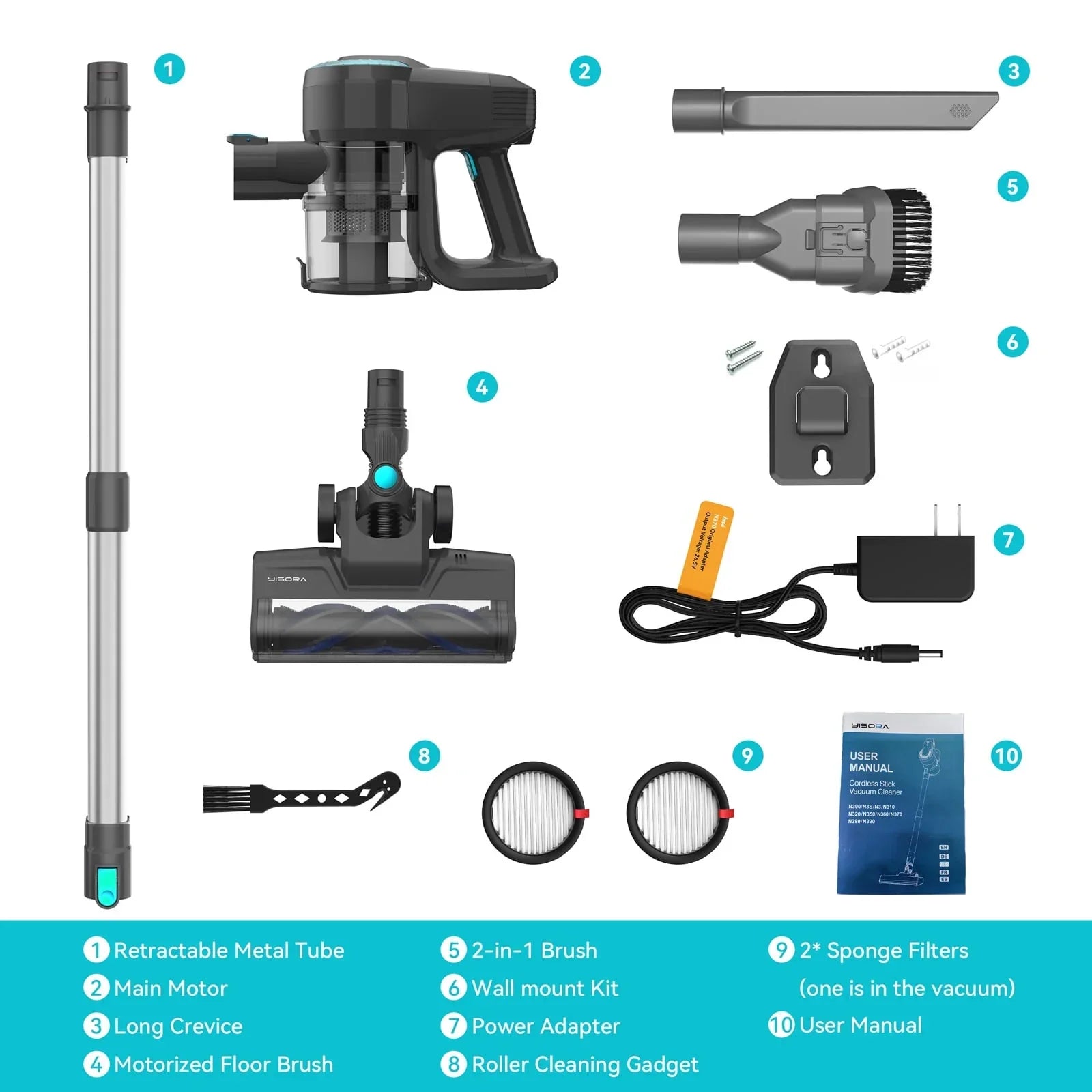 Aspirateur sans fil - JadePro