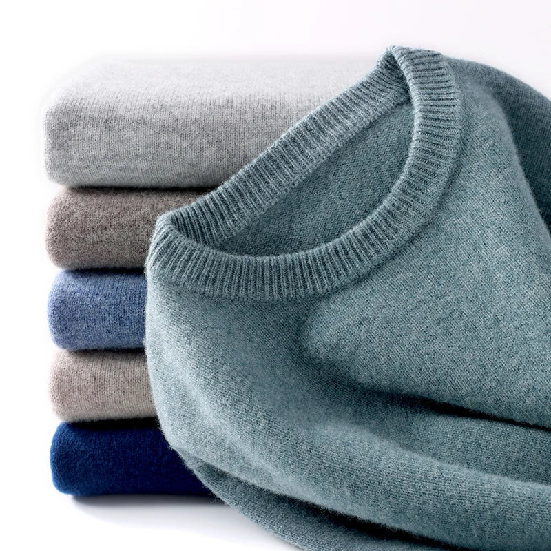 Cameron - Pull en Laine Mérinos pour Homme