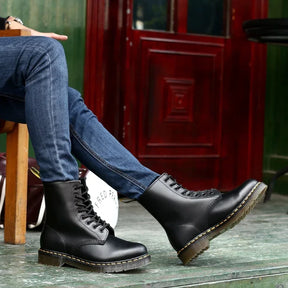 Bottes en Cuir avec Semelle Antidérapante – Victor