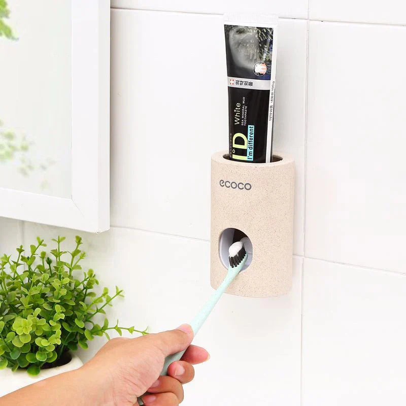 Support de dentifrice Eco Clean - Pour une salle de bain organisée et moderne