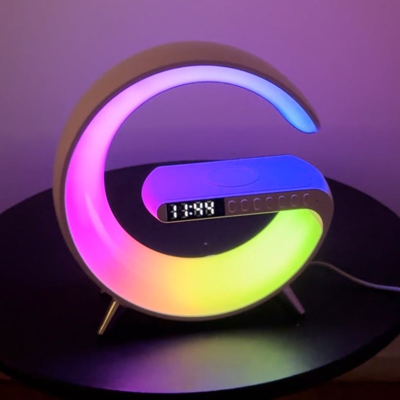Station de Charge Sans Fil avec Haut-Parleur - ChargeGlow