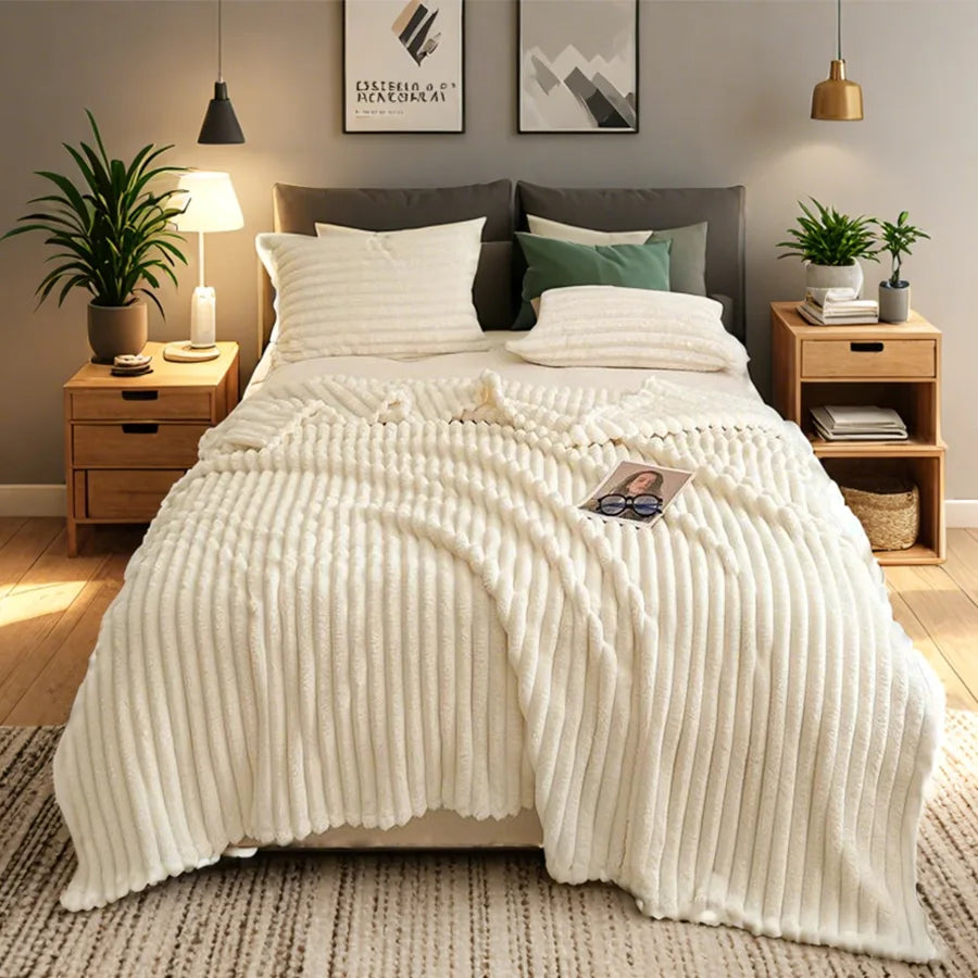 LuxeCocoon Couverture d'Hiver en Plaid | Élégante couverture pour un confort chaleureux et raffiné