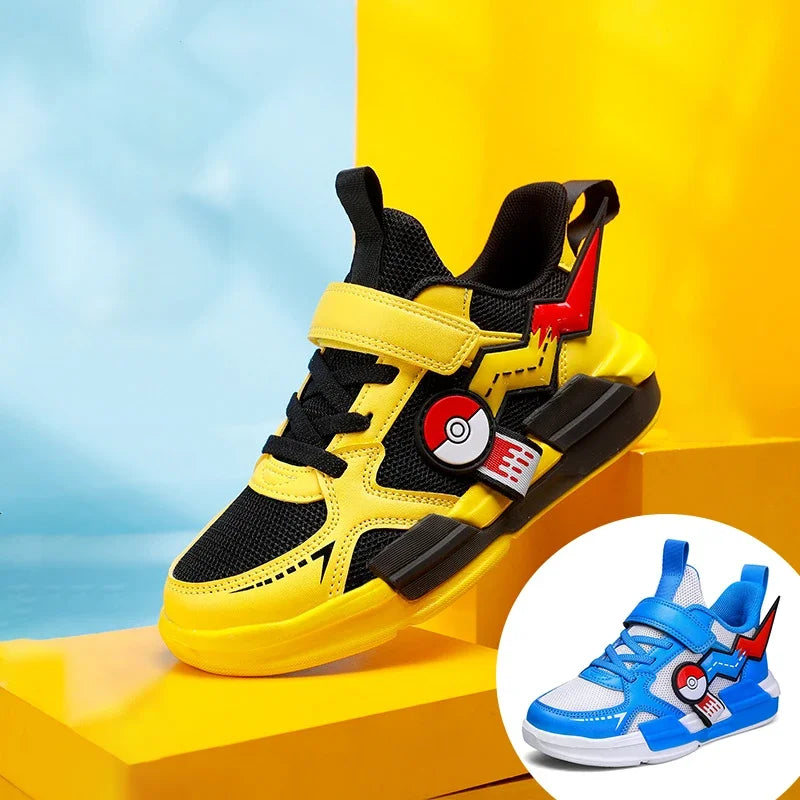 Baskets Pokémon Kinder – Chaussures Respirantes et Confortables pour Garçons et Filles