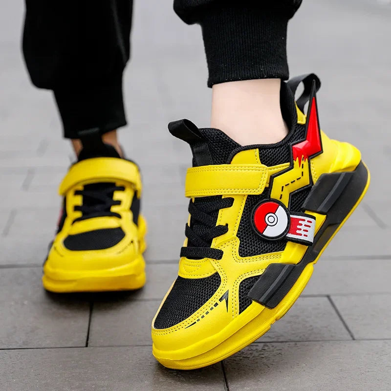 Baskets Pokémon Kinder – Chaussures Respirantes et Confortables pour Garçons et Filles