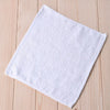 10 Pièces Serviettes de Visage en Coton Doux Blanc Hôtel