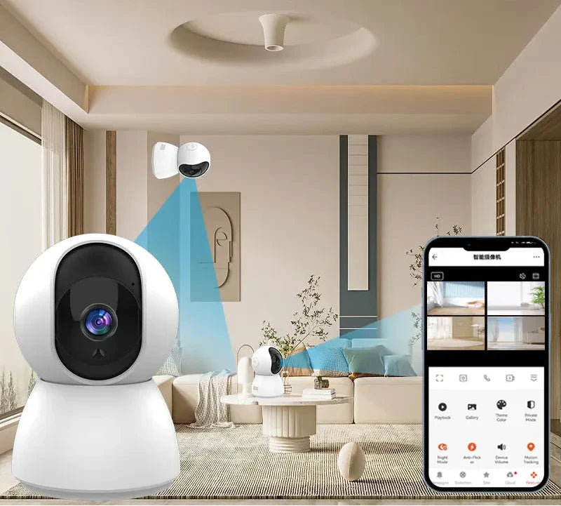 SmartSentinel | Stockage dans le nuage et luminosité 4MP pour la sécurité domestique