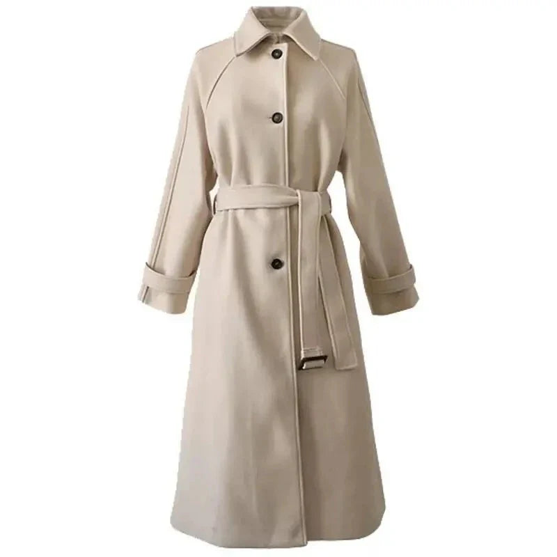 VelvetWinter | Manteau en laine de luxe pour un maximum de chaleur et de styl