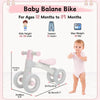 Bicyclette d'Équilibre Mignonne pour Bébés - Pour le Plaisir et le Développement