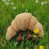 CuddleNest Luxe Peluche Croissant Peluche | Coussin ultra-doux pour un plaisir de câlin inégalé