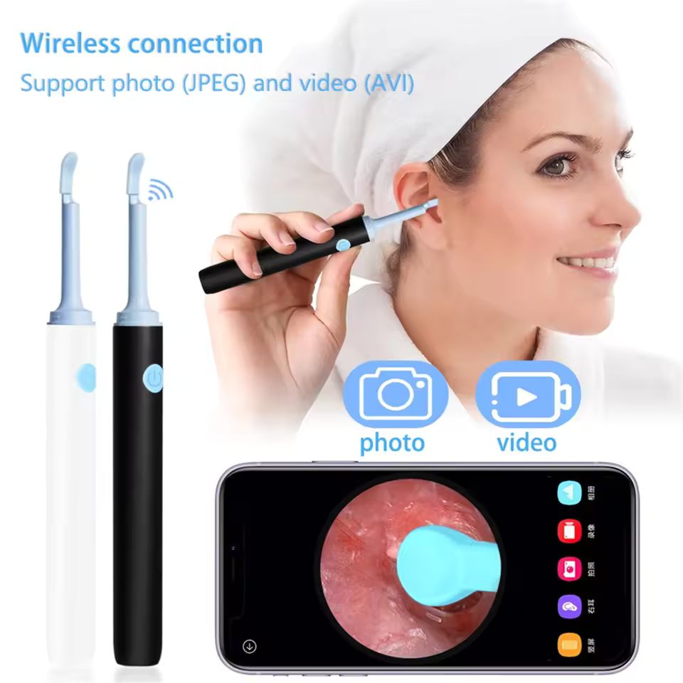 Votre compagnon intelligent de soins auriculaires avec caméra – OorSpa™