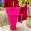 SipSnack Premium Tasse à boire | Gobelet 2-en-1 pour les snacks et les boissons, étanche aux éclaboussures et aux fuites, parfait pour les sous-bois.