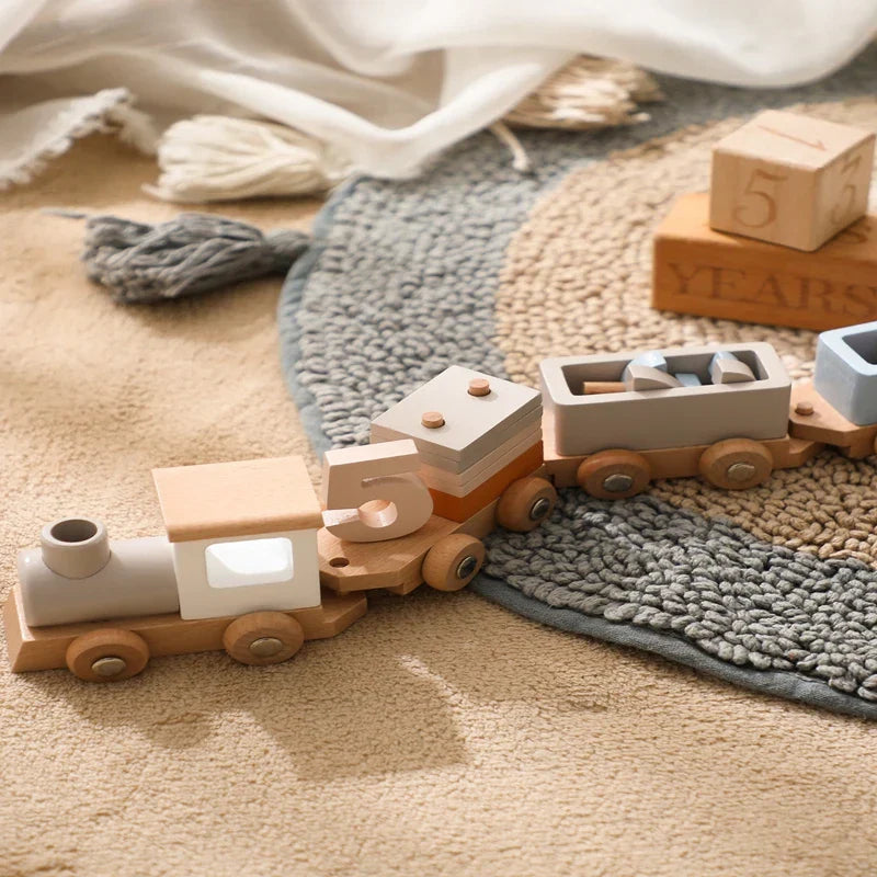 Train en Bois Créatif – Pour un plaisir éducatif de jeu