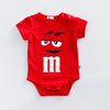Body Coloré pour Bébé – Visages M&M Vêtements pour Bébés et Tout-Petits