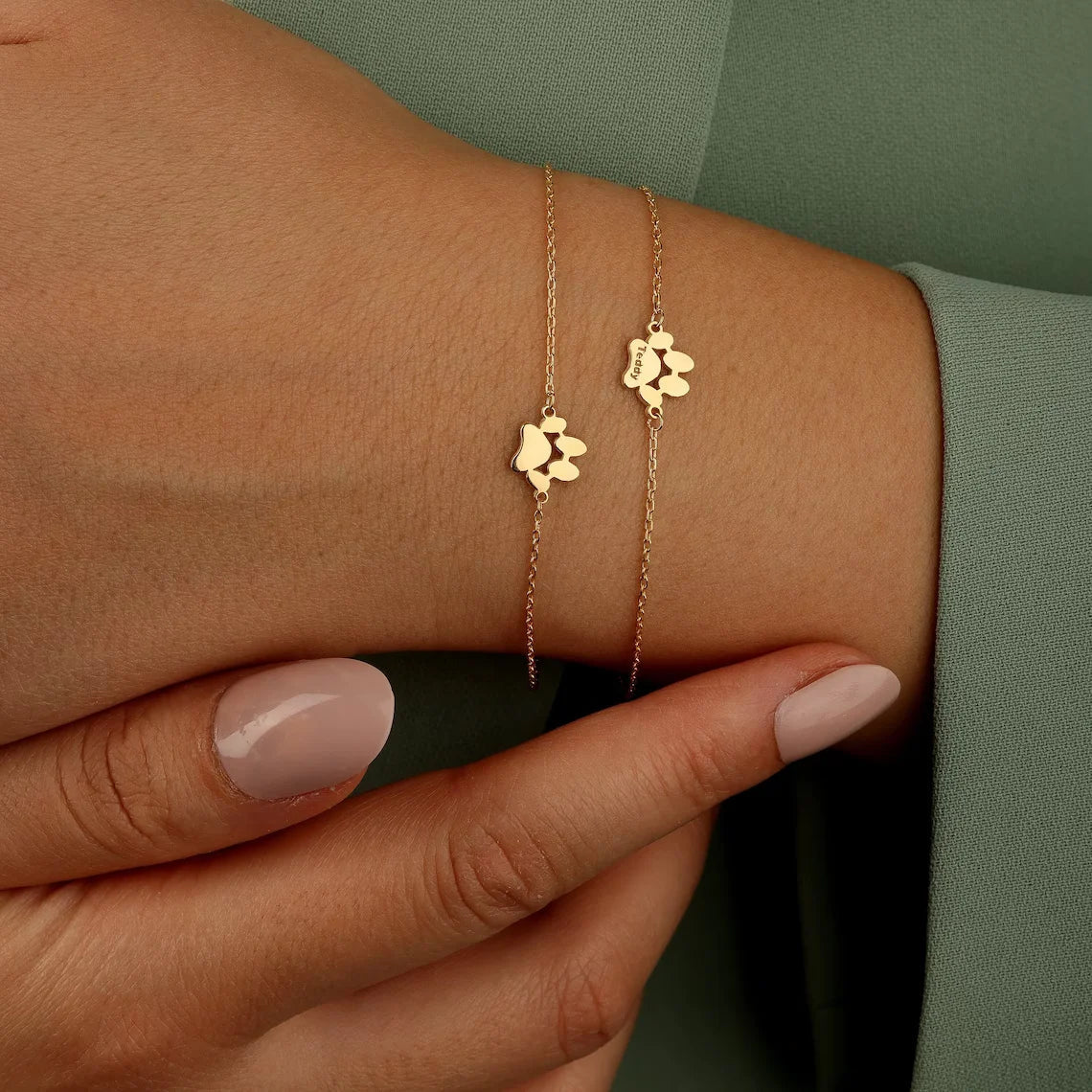 PawBracelet | Empreinte de patte personnalisable comme symbole d'amour