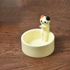 Support de bougie chaton Mignon Bougeoir Créatif Aromathérapie