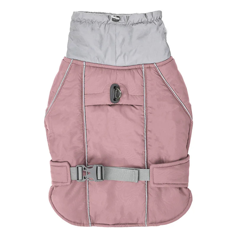 Veste d'hiver FurShield pour chien | Manteau imperméable et chaud en coton pour animaux de compagnie