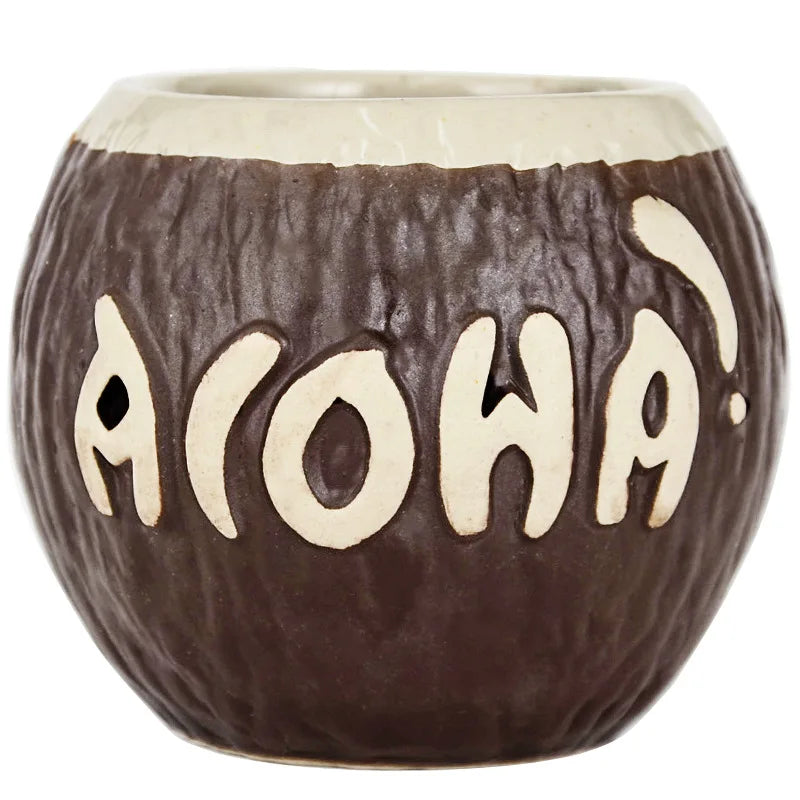 Tasse Tiki Tropicale - Expérience de Boisson Ludique et Exotique