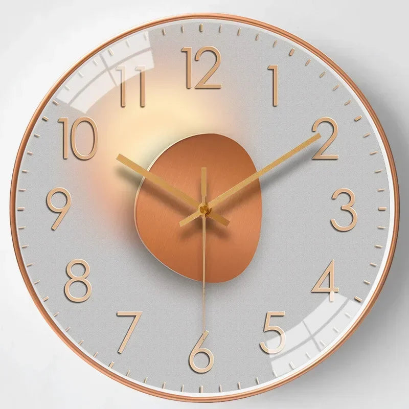Timeless Whisper™ | Horloge Murale Classique Silencieuse | Design Non-Tictac pour Décor de Chambre et Bureau