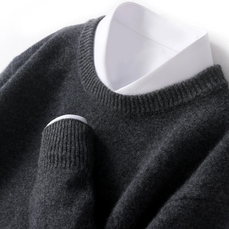 Cameron - Pull en Laine Mérinos pour Homme