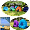 Canapé Gonflable avec Ombre – Confortable et Imperméable pour Plage et Piscine