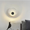 Applique Murale Globe Lune Ronde – Élégance Contemporaine avec Douce Lumière LED