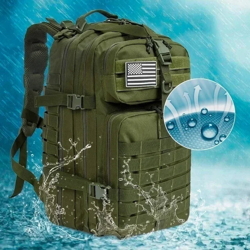 TrailPro Sac à Dos Tactique Commando 30L+ Sac à Dos pour Camping, Pêche & Chasse