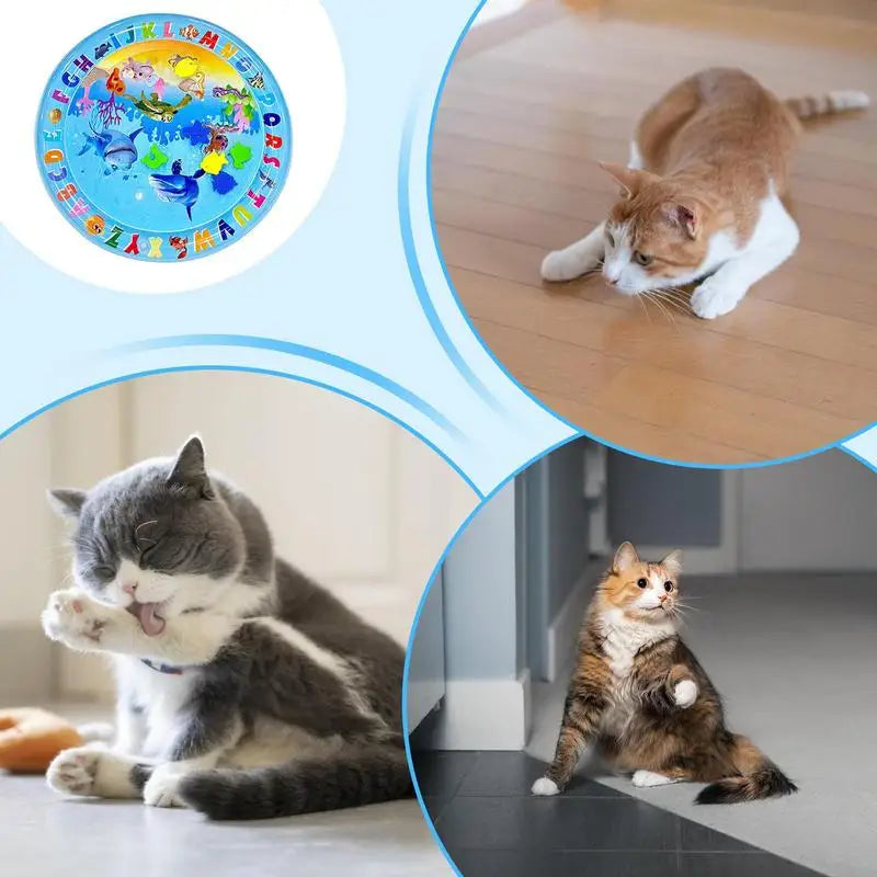 SplashTail | Le tapis de jeu durable est conçu pour permettre à votre chat de s'amuser sans fin.
