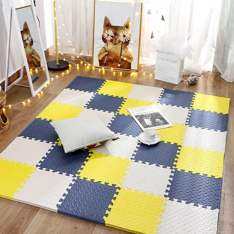 Tapis de Jeu Sécurisé pour Bébé - Doux et Sûr pour votre Petit